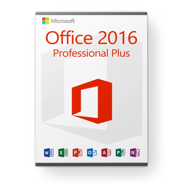 Microsoft Office 2016 Professional Plus license for 3 devices
